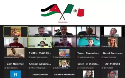 لقاء عن بعد يجمع لاعبي التايكواندو