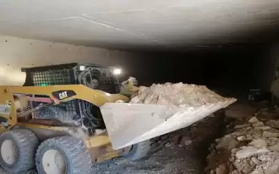 الامانة: كوادرنا أعادت تنظيف وتفقد مجرى