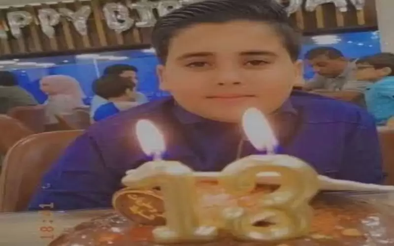 حزن بالرمثا بعد وفاة الطفل يزن