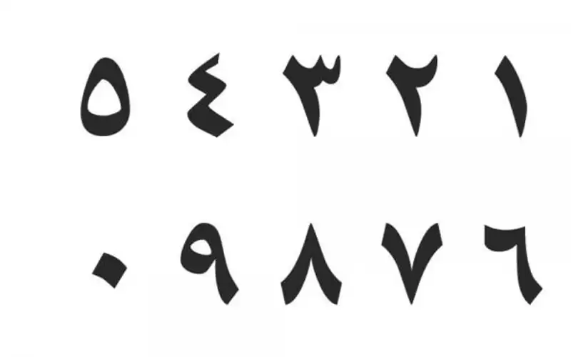 مركز المناهج: الأرقام الهندية في الكتب