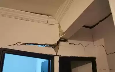 إخلاء عمارة في شارع الأردن بسبب