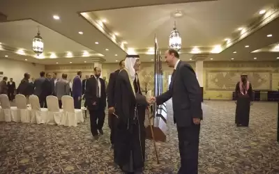 جاهة عشيرة النسور وعشيرة المومني