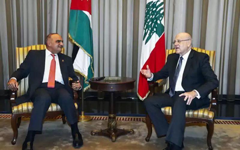 مباحثات بين الخصاونة وميقاتي