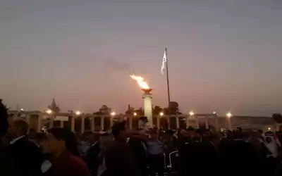 إطفاء شعلة مهرجان جرش