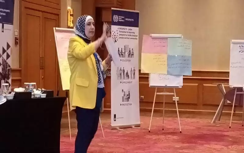 مديرة تعاون الكرك تشارك بمبادرة تدريب
