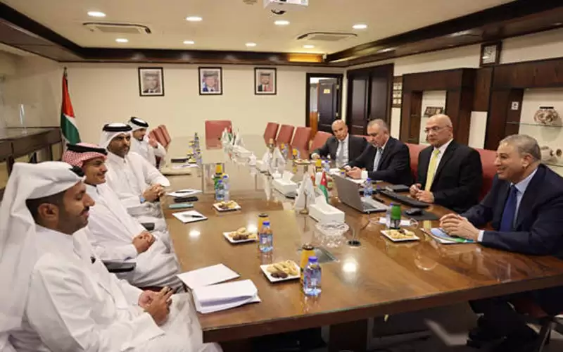 وفد قطري يزور البوتاس العربية