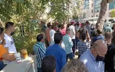 اعتصام جديد لسائقي سيارات التطبيقات الذكية