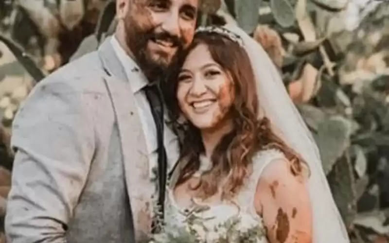 جلسة تصوير عروسين تثير ضجة في