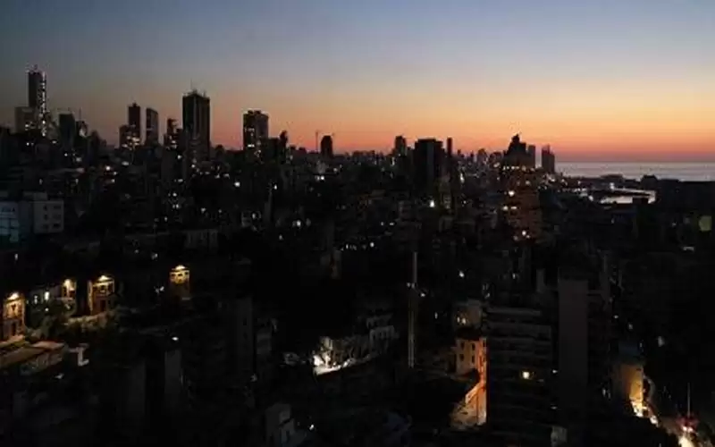 انفصال الكهرباء بشكل كامل في لبنان
