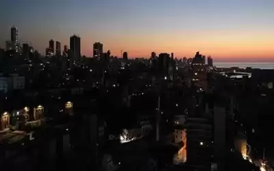 انفصال الكهرباء بشكل كامل في لبنان
