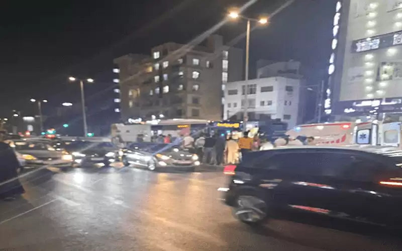 الباص السريع يدهس مواطنا بالقرب من