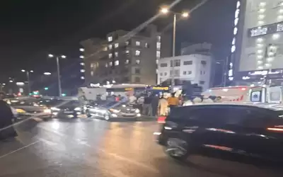 الباص السريع يدهس مواطنا بالقرب من