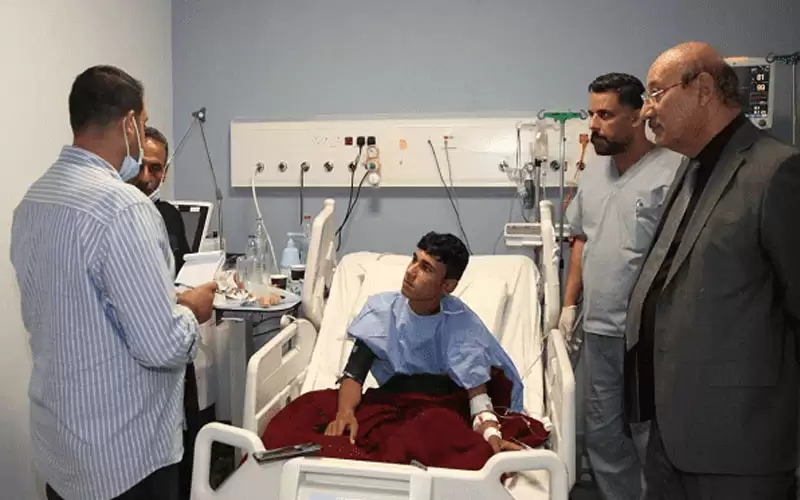 البشير: انقاذ حياة فتى بعد إخراج