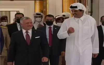 الملك: سعدت بزيارة قطر ولقاء أخي