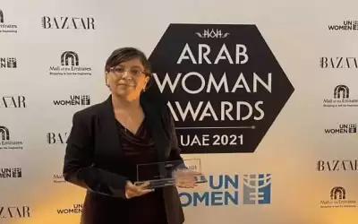 أردنية تفوز بجائزة المرأة العربية 2021