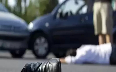 وفاة شخص دهسا في سحاب