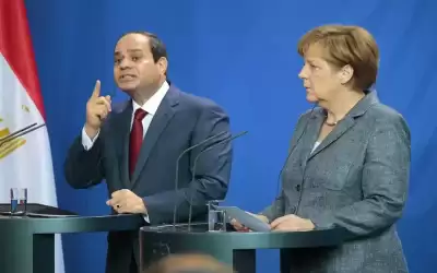 ميركل تبحث مع السيسي قضايا ليبيا