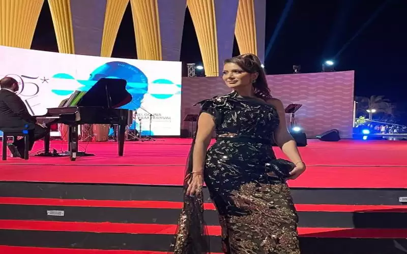 زين عوض تحلق في سماء مهرجانالجونة