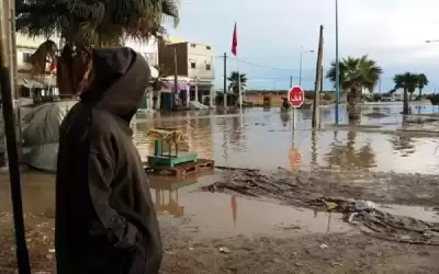 تونس .. وفاة مواطنين جراء السيول