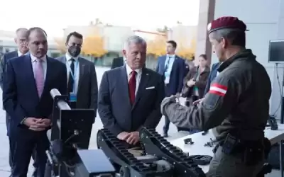 الملك يحضر تمرينا تعبويا في مقر
