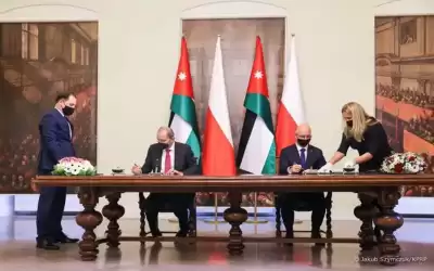 الأردن وبولندا يوقعان اتفاقيتين على هامش