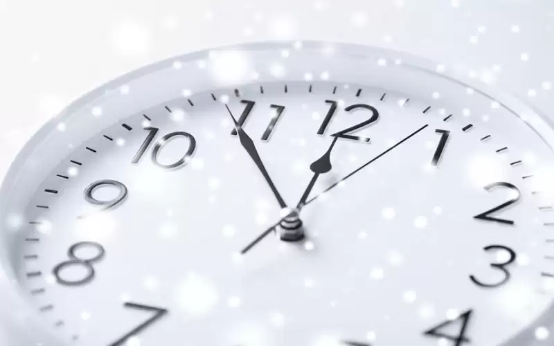 تأخير عقارب الساعة 60 دقيقة بعد