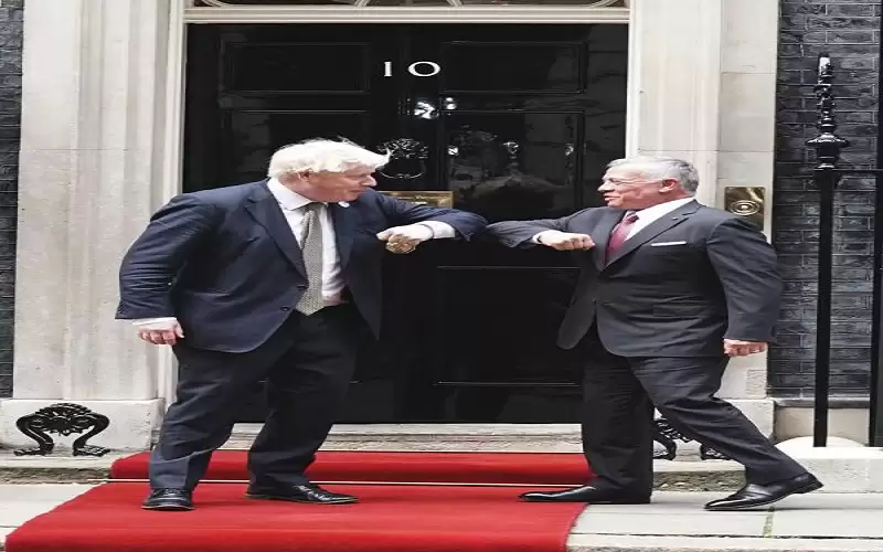 الملك: سعيد بلقاء جونسون مجددا ..
