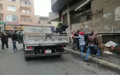 مصادرة 30 بسطة عشوائية بجرش