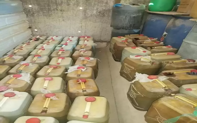 ضبط 4 آلاف لتر بنزين مهربة