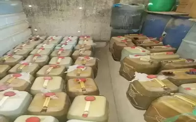 ضبط 4 آلاف لتر بنزين مهربة