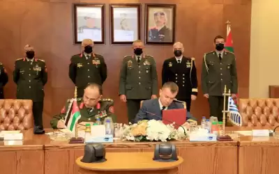 اتفاقية تعاون عسكري بين الأردن واليونان