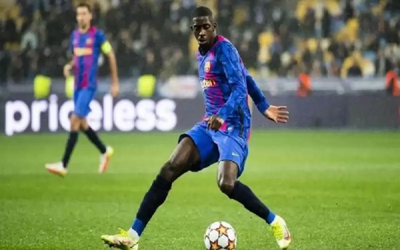 تشافي يتمسك ببقاء ديمبلي مع برشلونة