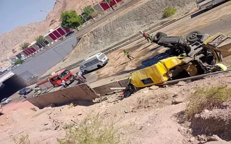 وفاة شخص اثر حادث تصادم بين