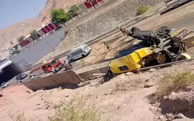 وفاة شخص اثر حادث تصادم بين