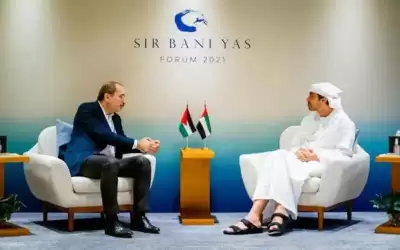 الصفدي يجري محادثات مع نظيره الإماراتي