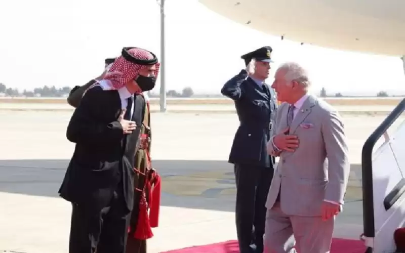 أمير ويلز يصل الأردن في زيارة