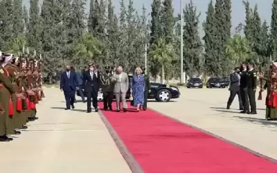 أمير ويلز يغادر الأردن