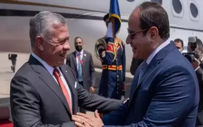 الملك عن السيسي: التحديات التي يواجهها