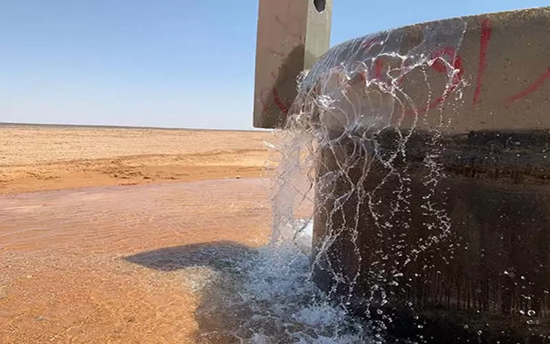 بدء توقف ضخ مياه الديسي