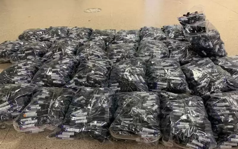 الجمارك تحبط محاولة تهريب (حشوات أسنان)