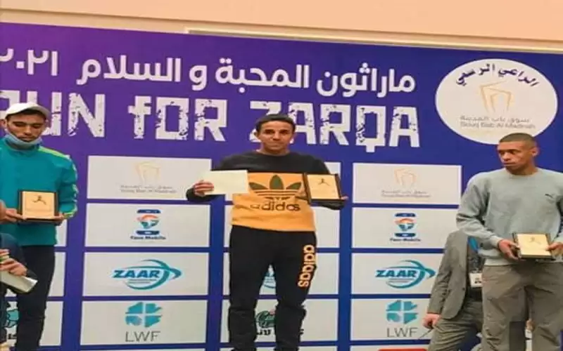 السردي يحصل على المركز الأول بماراثون