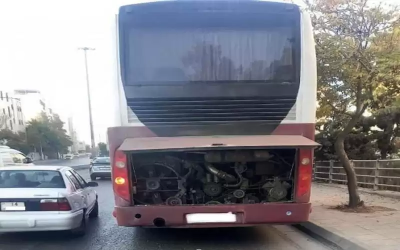 إزدحامات مرورية إثر تعطل حافلة في