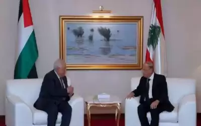 عون وعباس يبحثان العلاقات بين البلدين