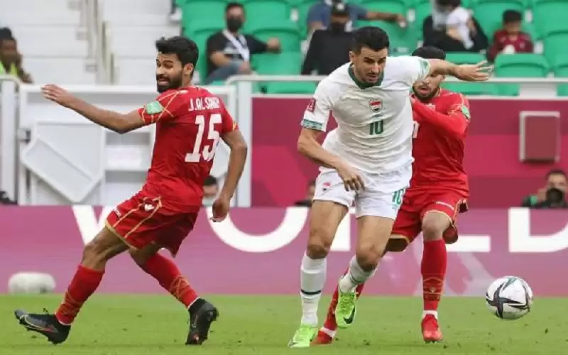 البحرين والعراق يتعادلان سلبيا بكأس العرب