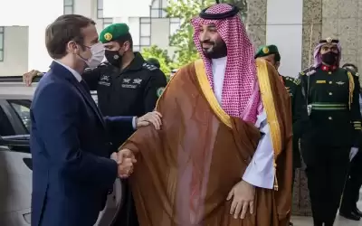 ماكرون يلتقي ولي العهد السعودي لبحث
