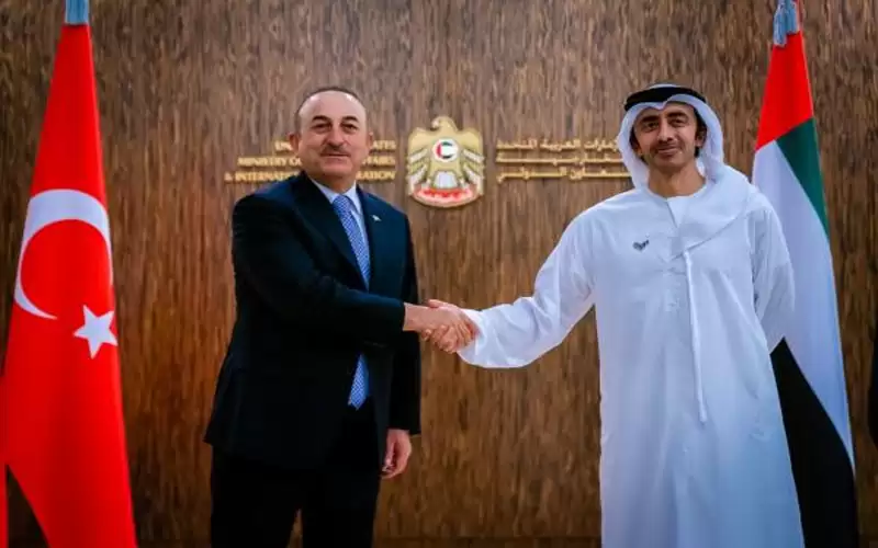 عبد الله بن زايد يستقبل وزير