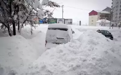 الثلوج تكسو أرجاء تركيا