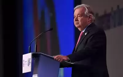 غوتيريش يصل إلى لبنان في زيارة