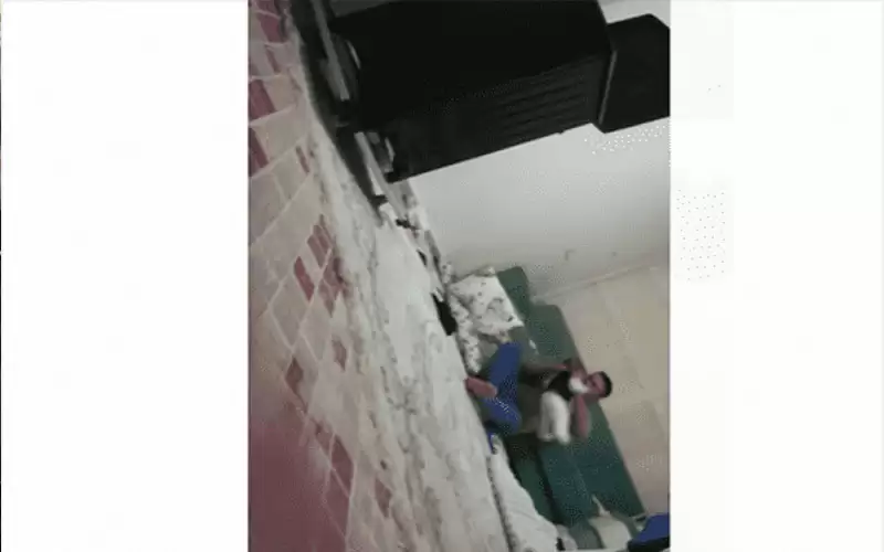 الأمن : فيديو تعنيف الرضيع ليس