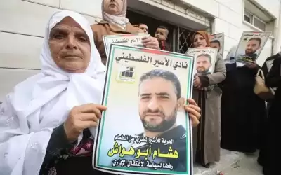 الأسير أبو هواش يواصل إضرابه لليوم